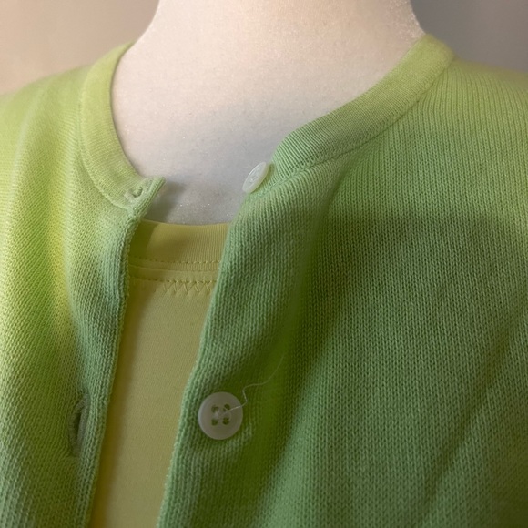 Lily Pulitzer Green Cardigan! - Picture 2 of 11
